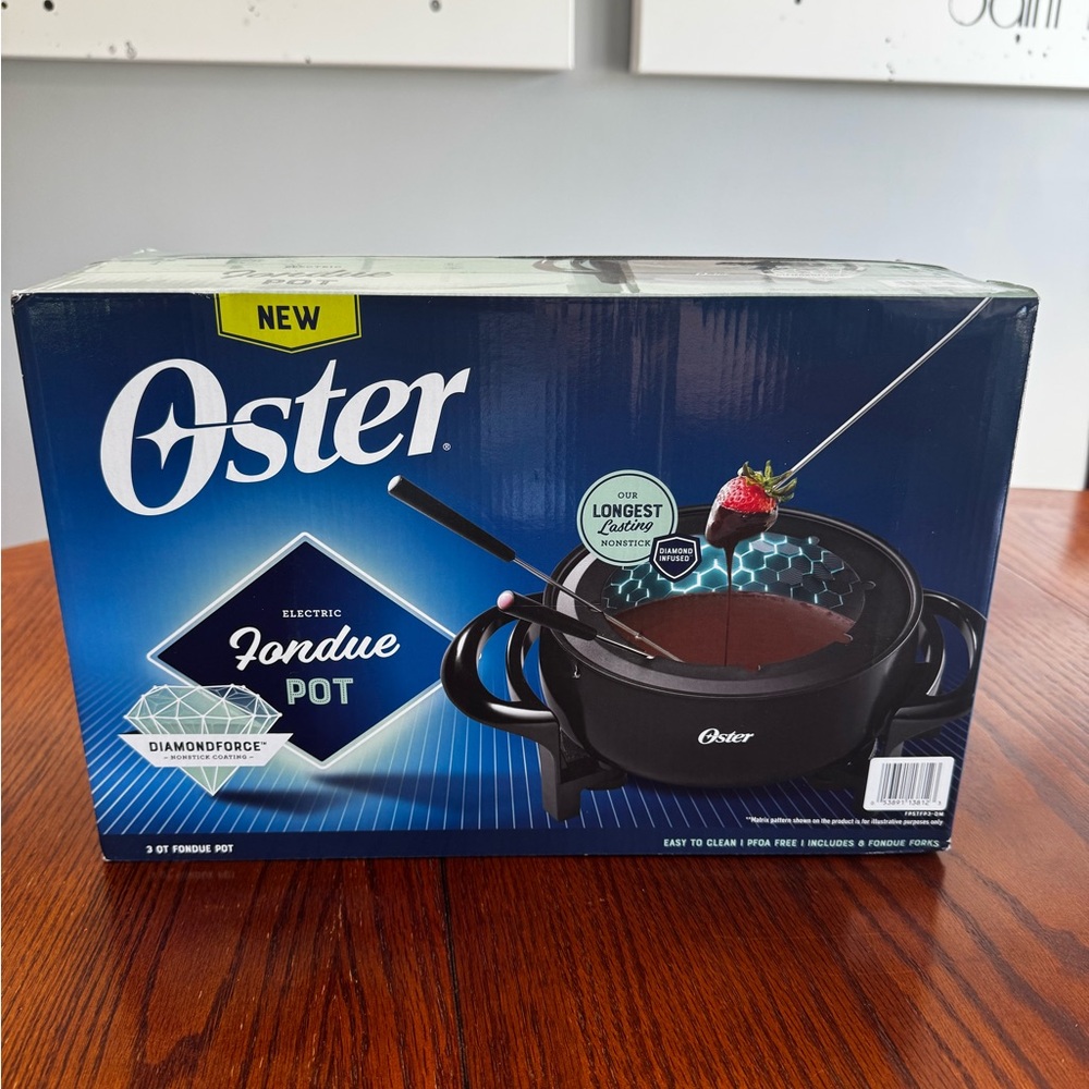 Oster Black Electric Fondue Pot